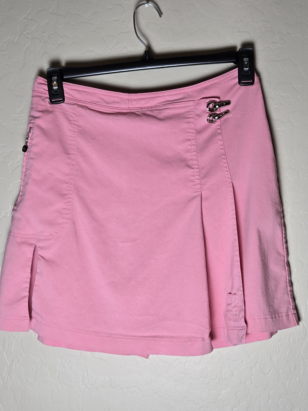 Jamie Sadock Pink Pleated Athletic Golf Skort Skirt Size 8 Pickleball Tennis